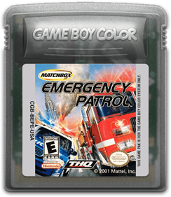 Matchbox Emergency Patrol - Fanart - Cart - Front Image