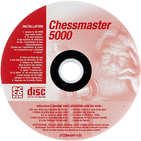 Chessmaster 5000 - Disc Image