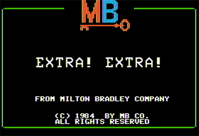 Extra! Extra! - Screenshot - Game Title Image
