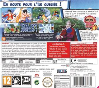 One Piece: Unlimited World Red - Box - Back Image