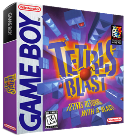 Tetris Blast - Box - 3D Image