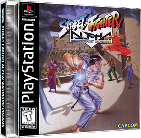 Street Fighter Alpha: Warriors' Dreams - Box - 3D