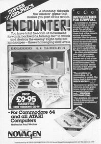 Encounter! - Advertisement Flyer - Front Image