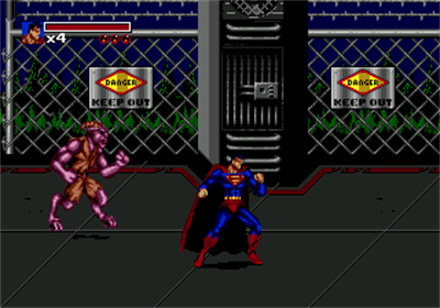The Death and Return of Superman - Screenshot - Gameplay Image