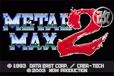 Metal Max 2 Kai - Screenshot - Game Title Image