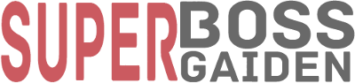 Super Boss Gaiden - Clear Logo Image