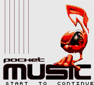 Pocket Music - Screenshot - Game Title Image