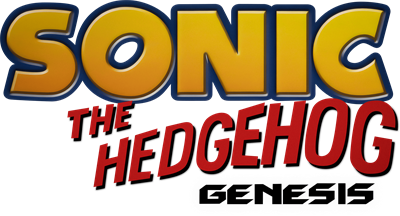Sonic the Hedgehog: Genesis - Clear Logo Image