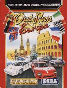 Out Run Europa - Box - Front Image
