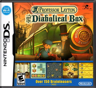 Professor Layton and the Diabolical Box - Box - Front - Reconstructed Image