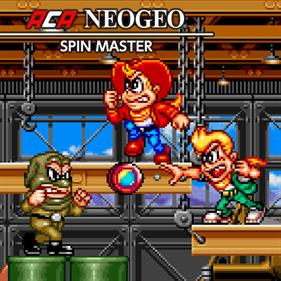 ACA NEOGEO SPIN MASTER - Box - Front Image