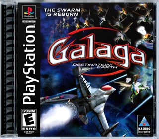 Galaga: Destination Earth - Box - Front - Reconstructed Image