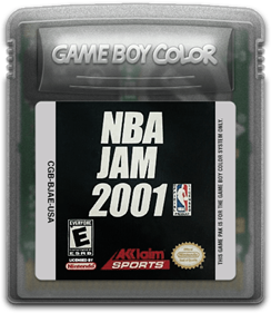 NBA Jam 2001 - Fanart - Cart - Front Image