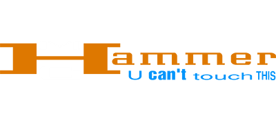 MC Hammer: U Can't Touch This - Clear Logo Image