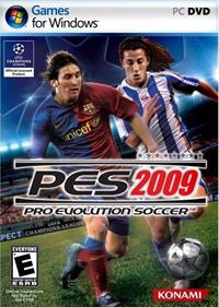 PES 2009: Pro Evolution Soccer - Box - Front Image