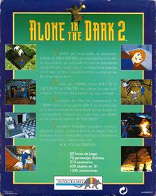 Alone in the Dark 2 - Box - Back Image