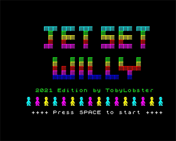 Jet Set Willy 2021 Edition - Screenshot - Game Title Image