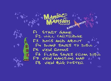 Maniac Mansion GOLD - Screenshot - Game Select Image