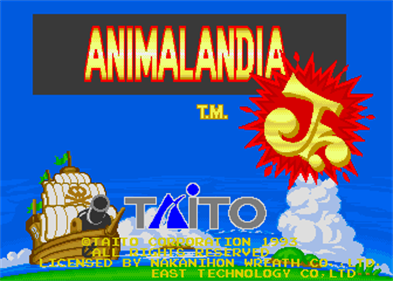 Exciting Animal Land Jr. - Screenshot - Game Title Image