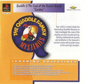 The Quaddle Family Mysteries: Quaddle 2