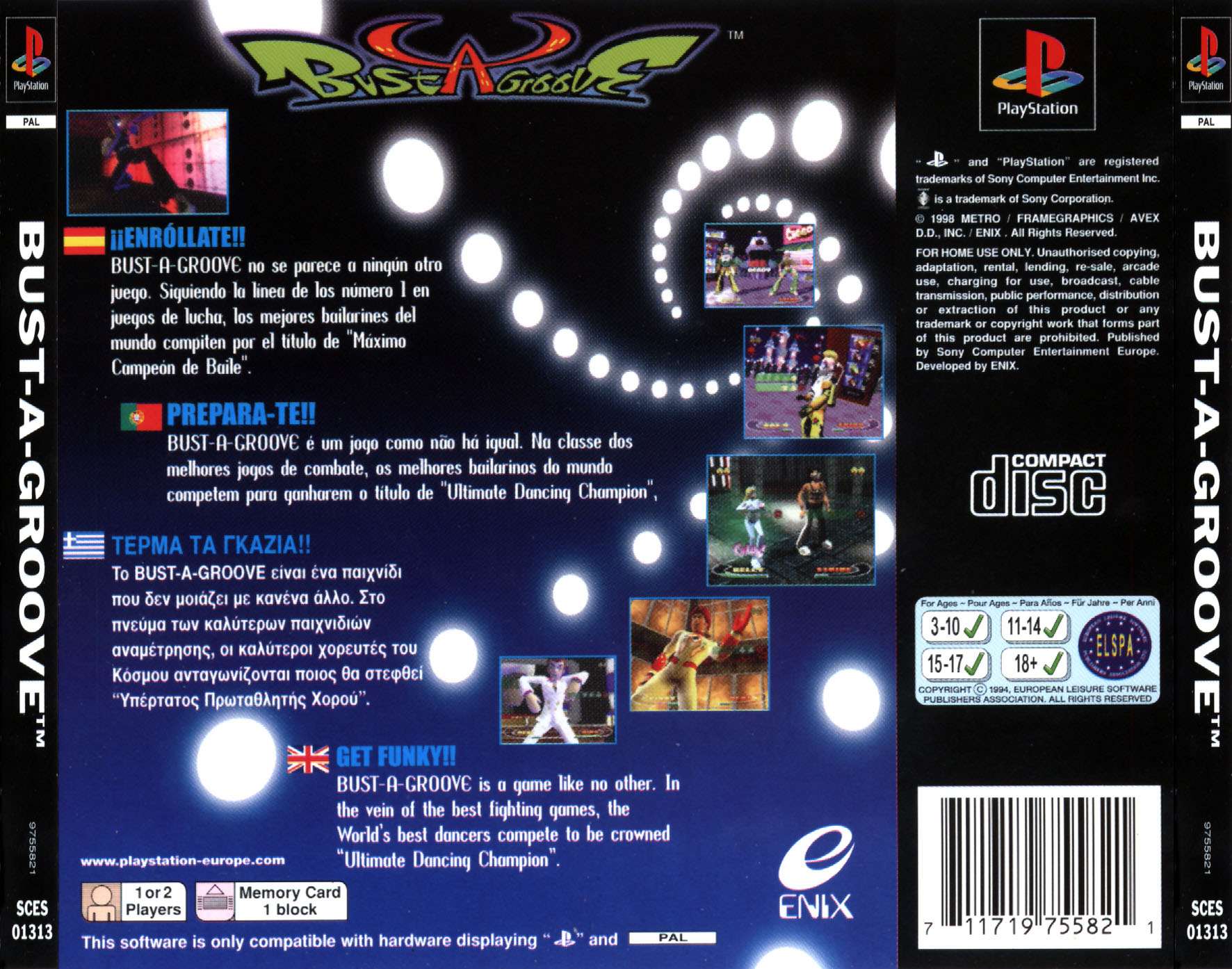 Bust A Groove Details LaunchBox Games Database