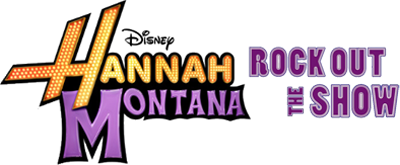 Hannah Montana: Rock out the Show - Clear Logo Image