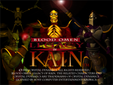 Blood Omen: Legacy of Kain - Screenshot - Game Title Image
