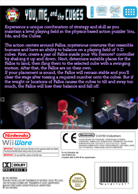 You, Me, and the Cubes - Box - Back Image