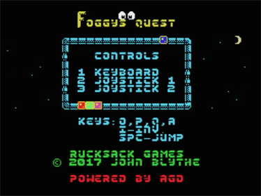 Foggy's Quest: To NARG and back again! - Screenshot - Game Select Image