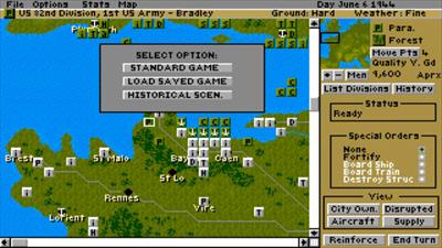 D-Day: The Beginning of the End - Screenshot - Game Select Image
