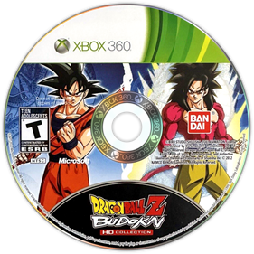 Dragon Ball Z: Budokai HD Collection - Disc Image