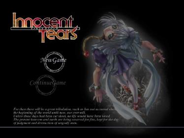 Innocent Tears  - Screenshot - Game Title Image