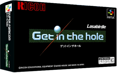 Lasabirdie Personal Golf Simulator: Get in the Hole - Box - 3D Image