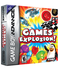 Games Explosion! - Box - 3D Image