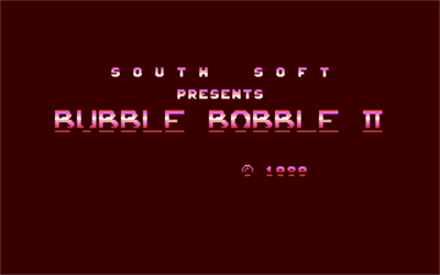 Bubble Bobble II - Screenshot - Game Title Image