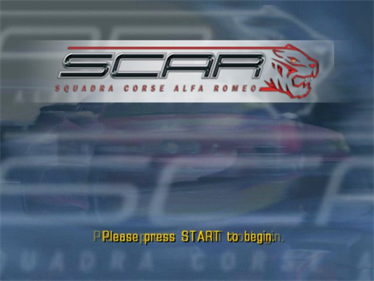 S.C.A.R. : Squadra Corse Alfa Romeo - Screenshot - Game Title Image