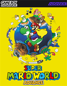 Super Mario Advance 2: Super Mario World - Fanart - Box - Front Image