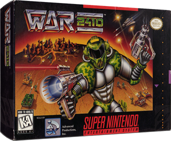 War 2410 - Box - 3D Image