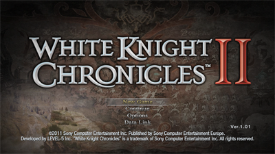 White Knight Chronicles II - Screenshot - Game Title Image