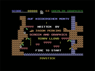 Auf Wiedersehen Monty - Screenshot - Game Title Image