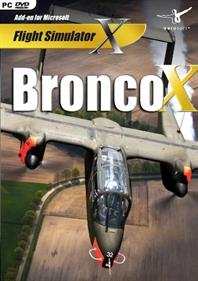 Microsoft Flight Simulator X: Bronco X - Box - Front Image