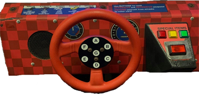 Speed Racer (Namco) - Arcade - Control Panel Image