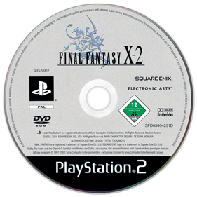 Final Fantasy X-2 - Disc Image