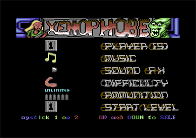 Xenophobe - Screenshot - Game Select Image