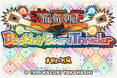 Yu-Gi-Oh! Destiny Board Traveler - Screenshot - Game Title Image