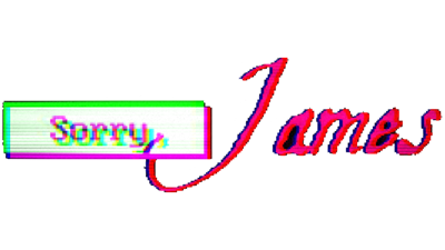 Sorry, James - Clear Logo Image