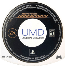 Need for Speed: Undercover - Disc Image