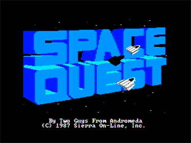 Space Quest II: Chapter II: Vohaul's Revenge - Screenshot - Game Title Image