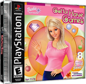 Barbie: Gotta Have Games - Box - 3D Image