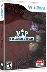 V.I.P. Casino: Blackjack - Box - 3D Image